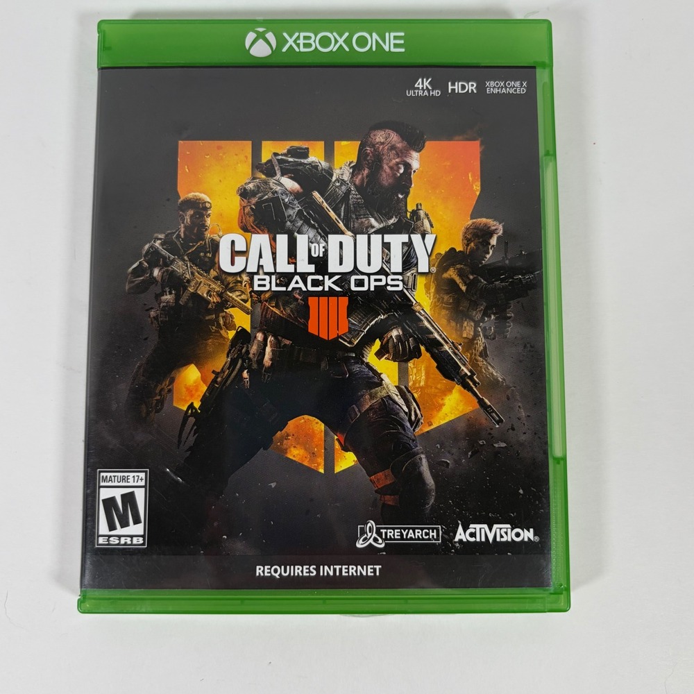 Call of Duty Black Ops 4 IV Xbox One 2018 Activision Treyarch 4K HDR Video Game